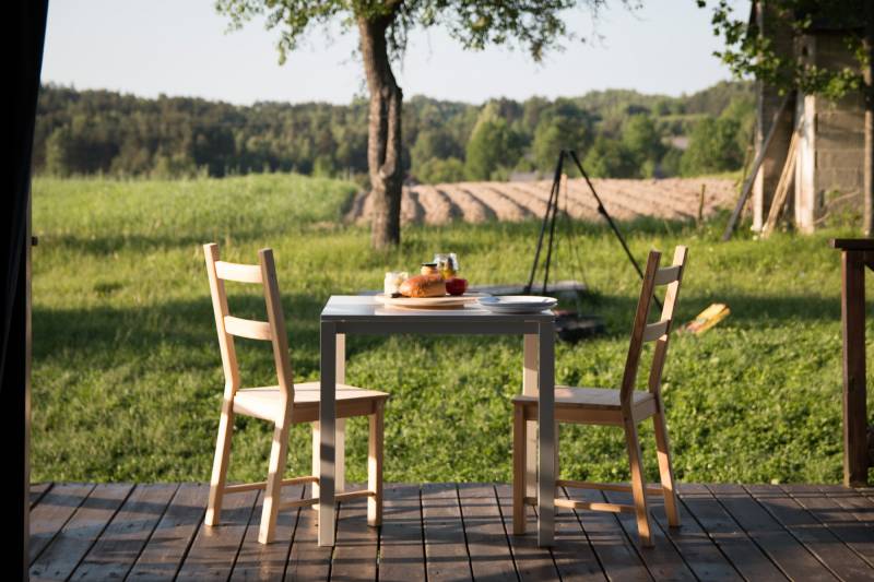 śniadanie na roztoczu