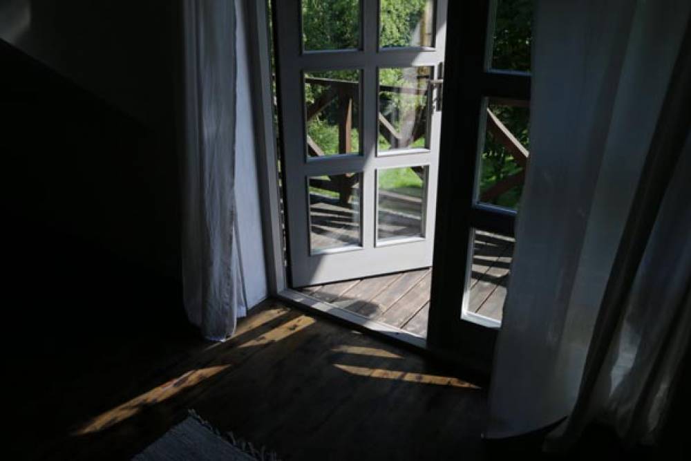 Pokój szary z tarasem